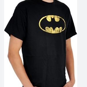FADED Black & Yellow Batman T-Shirt